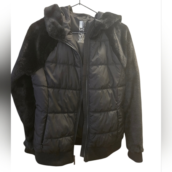 Marc New York Jackets & Blazers - Fur Puffer Jacket